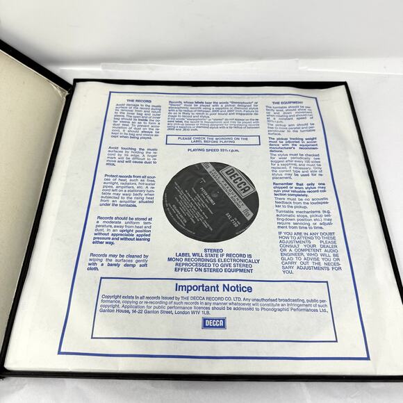 Benjamin Britten Peter Grimes 3xLP Vinyl Box Set DECCA SXL 2150-2 Royal Opera NM - Picture 3 of 6